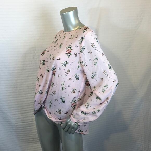 Shades of Blonde Long sleeve Floral Top Size XS - Picture 5 of 10
